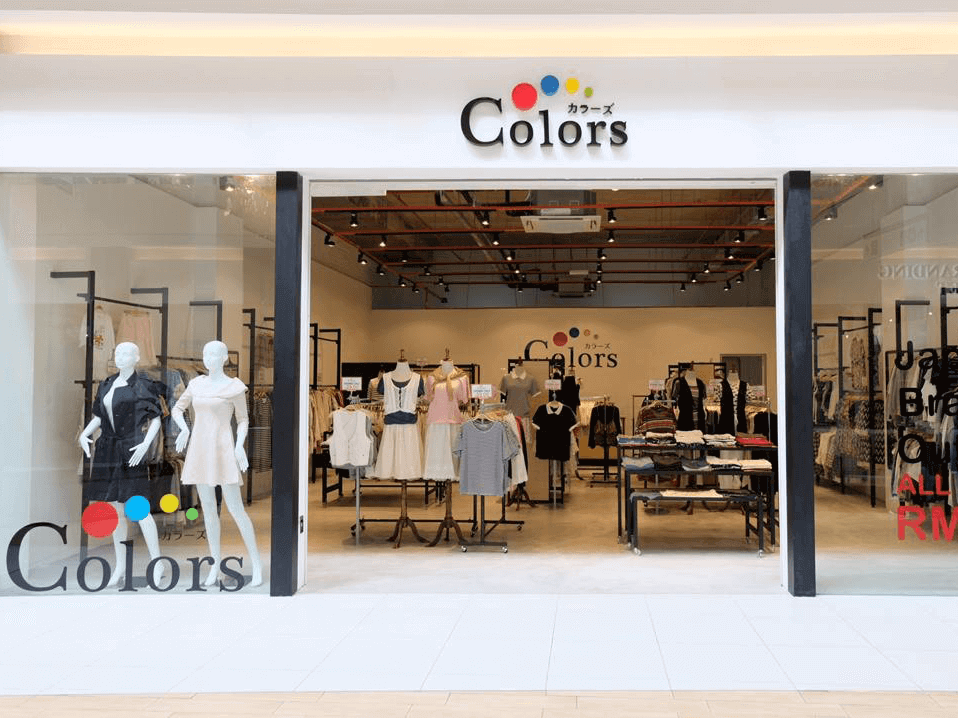 Colorsの店舗
